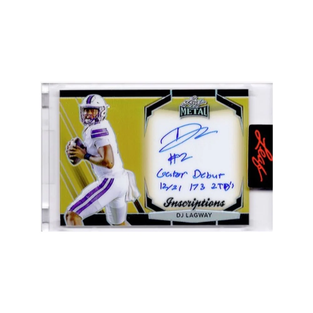 2024 Leaf Eclectic Football Jumbo Hobby Box - Image 2
