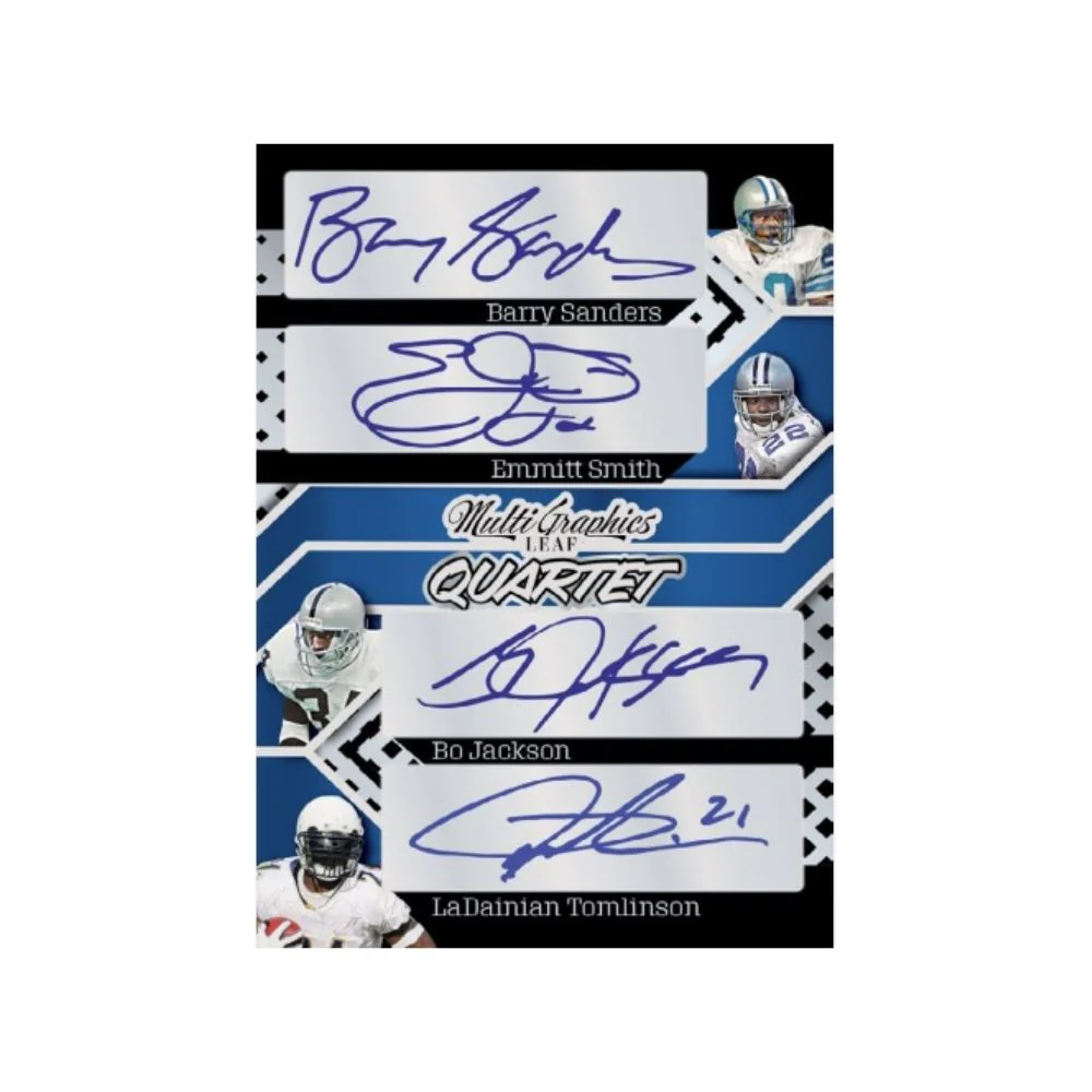 2024 Leaf Eclectic Football Jumbo Hobby Box - Image 3