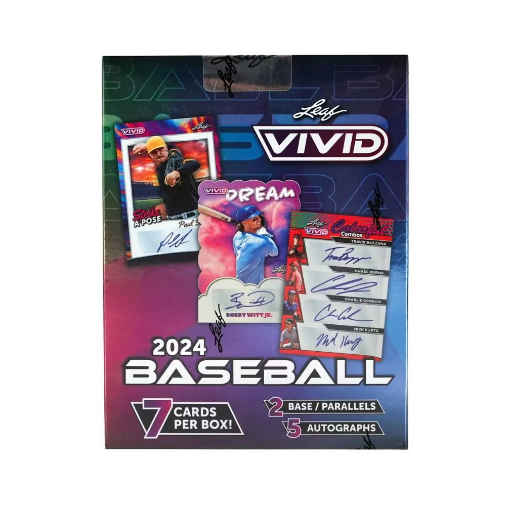 2024 Leaf Vivid Baseball Hobby Box