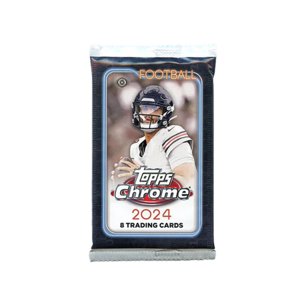 2024 Topps Chrome Football Hobby Box - Image 2