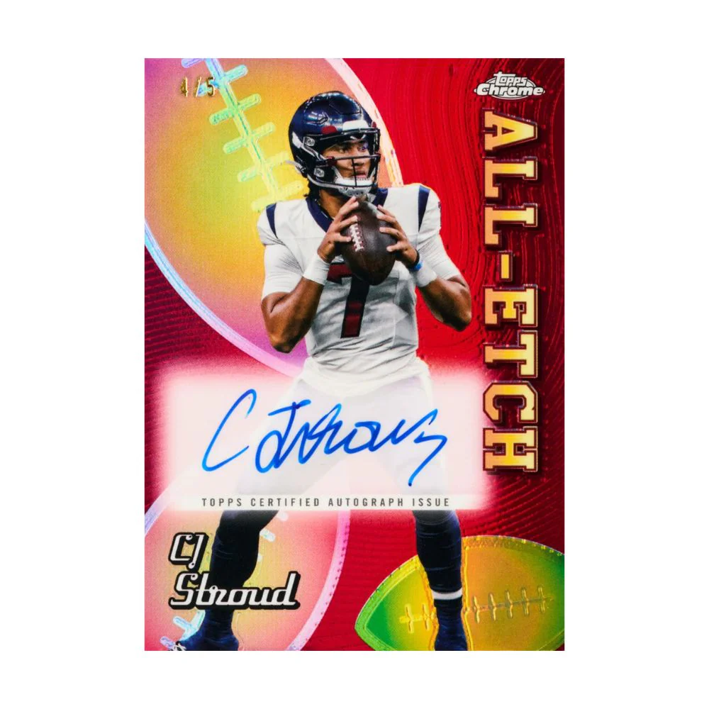 2024 Topps Chrome Football Hobby Box - Image 3