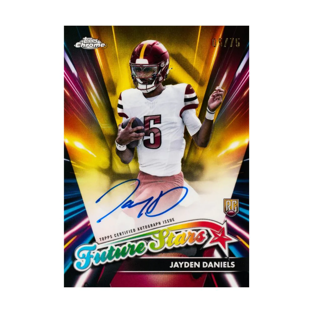 2024 Topps Chrome Football Hobby Box - Image 5