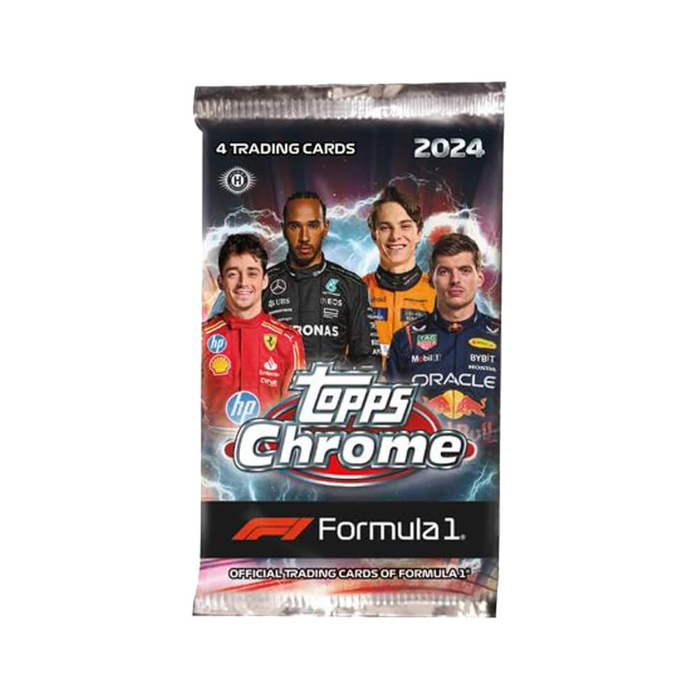 2024 Topps Chrome Formula 1 Racing Qualifying Lap Box - Image 2
