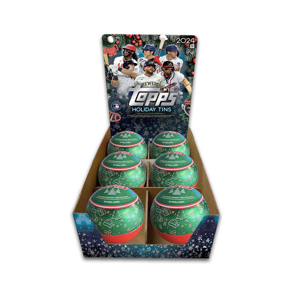 2024 Topps Holiday Baseball Tin - Image 3