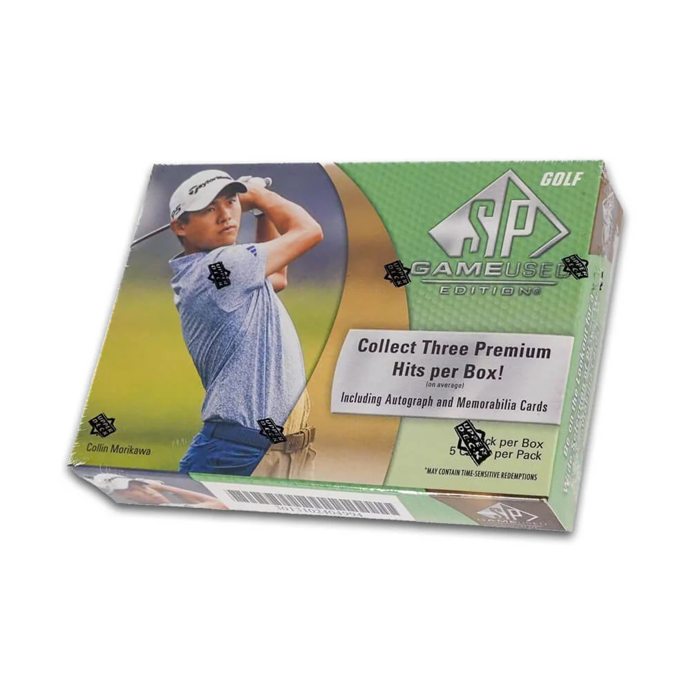 2024 Upper Deck SP Game Used Golf