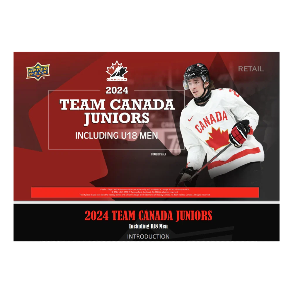 2024 Upper Deck Team Canada Juniors Hockey Blaster - Image 8