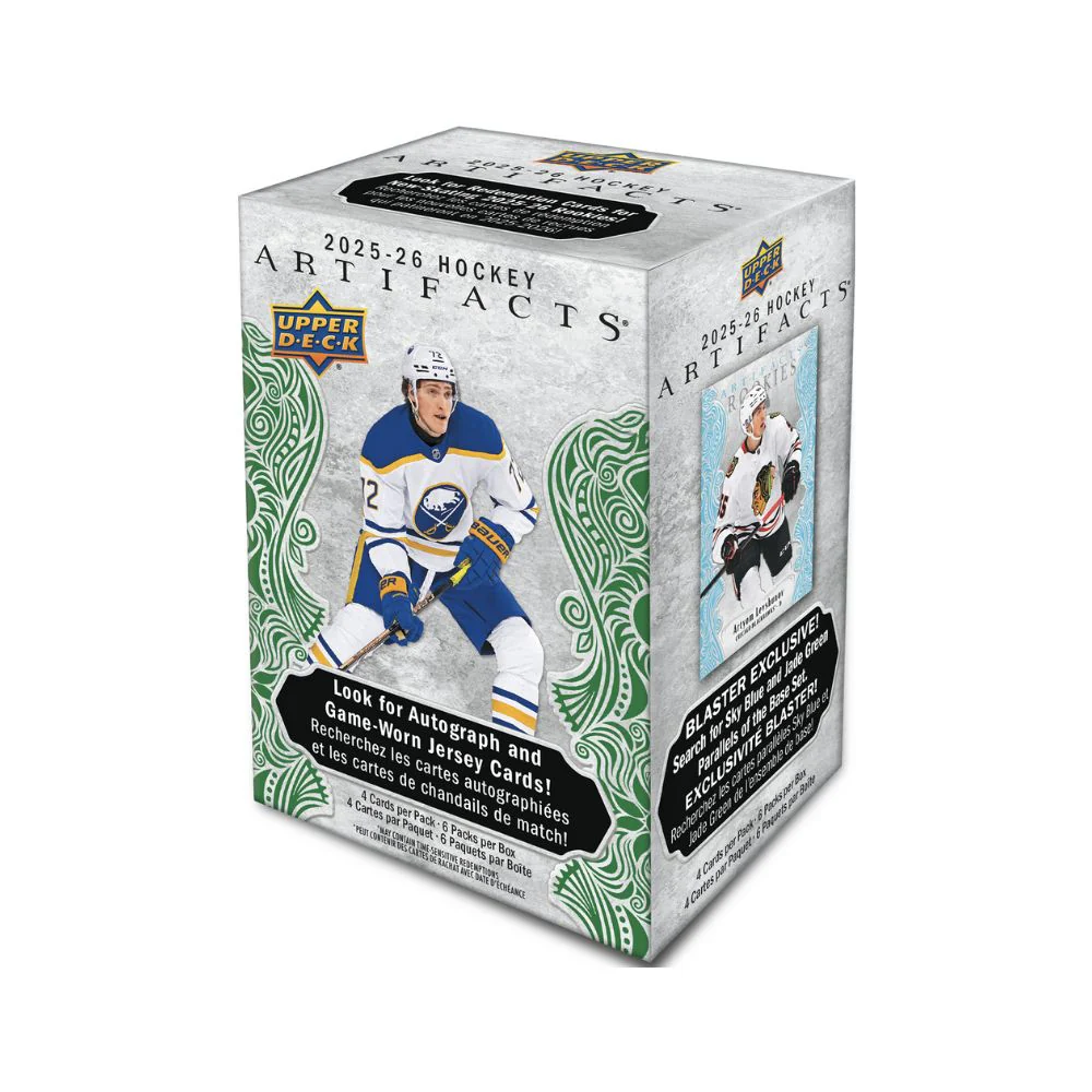 2025-26 Upper Deck Artifacts Blaster Box