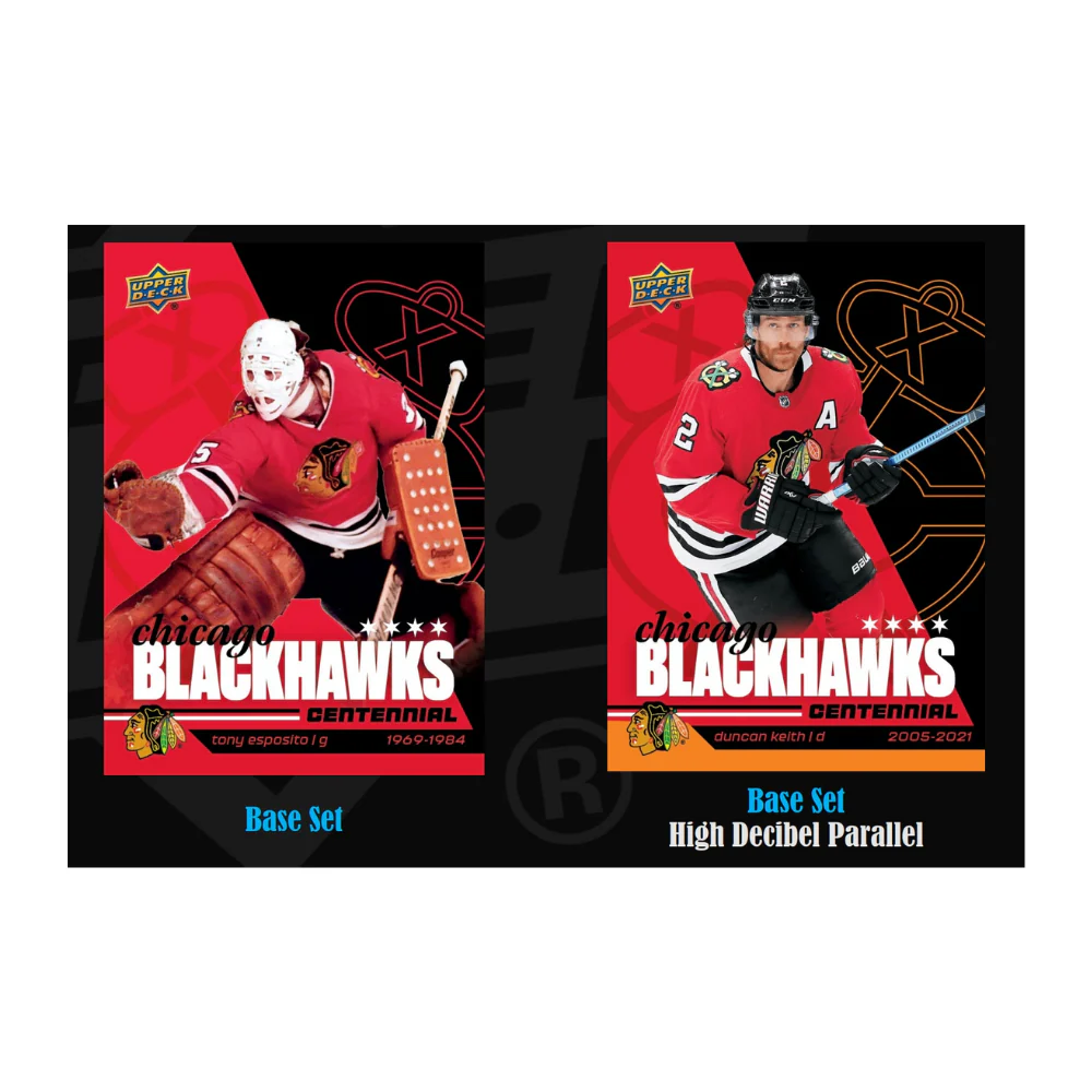 2025-26 Upper Deck Chicago Blackhawks Centennial Hobby Box - Image 4