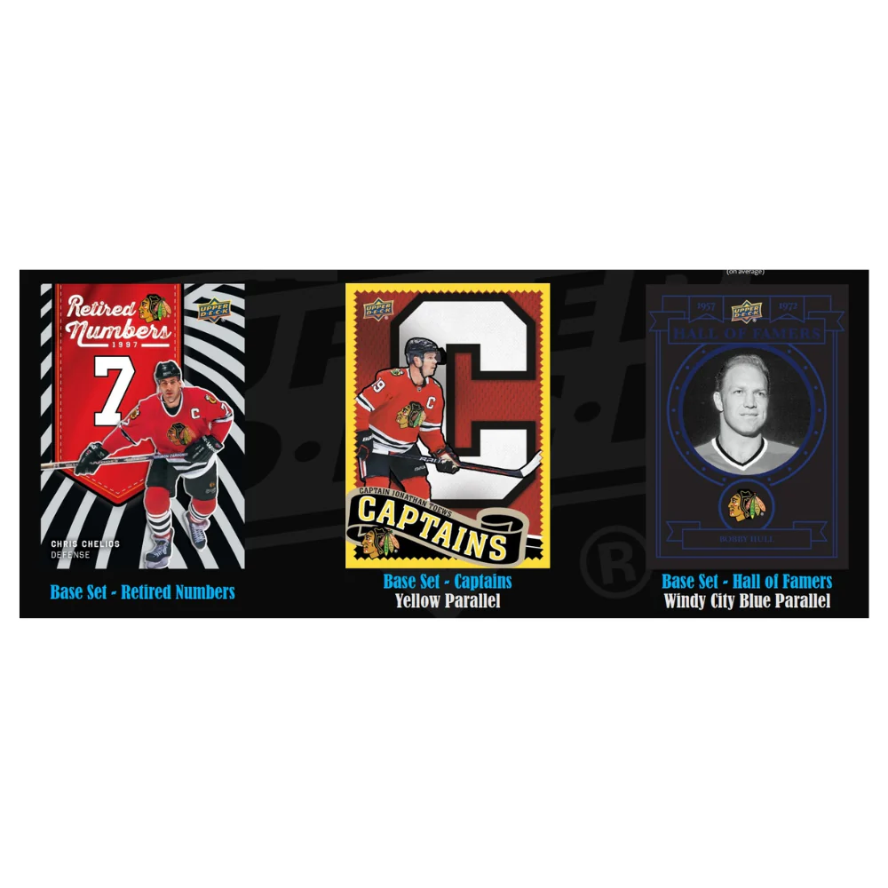 2025-26 Upper Deck Chicago Blackhawks Centennial Hobby Box - Image 5