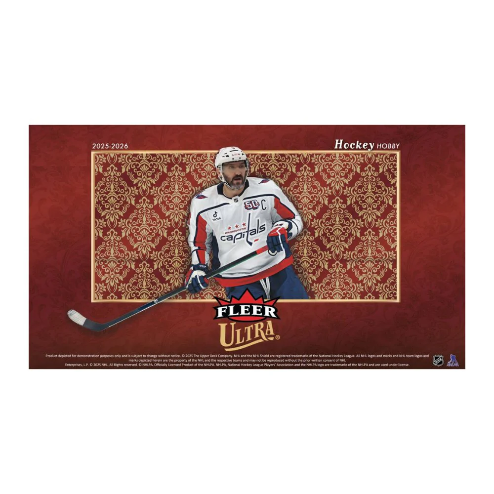 2025-26 Upper Deck Fleer Ultra Hockey Hobby Box - Image 3