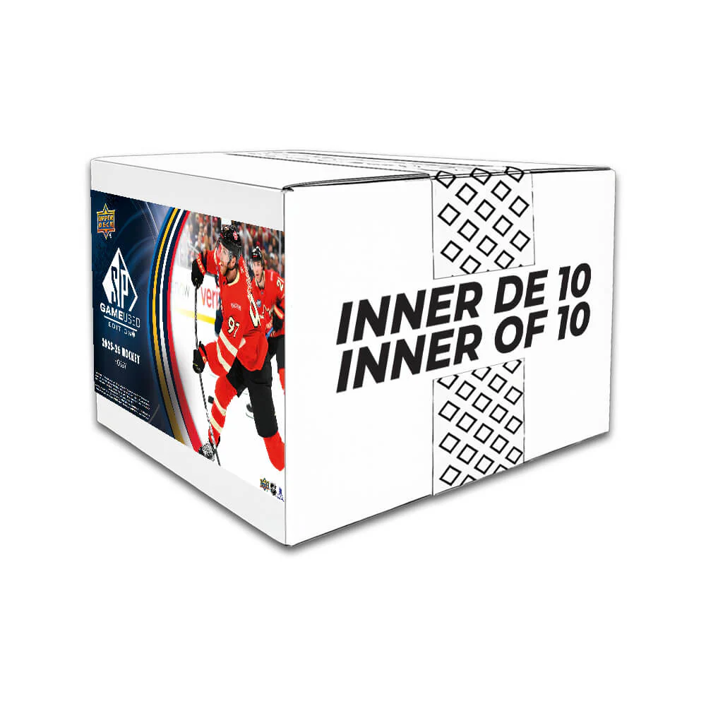 2025-26 Upper Deck SP Game Used Hobby Box - Image 9