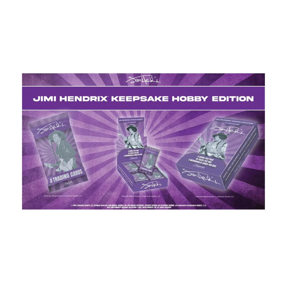 2025 Keepsake Jimi Hendrix Premiere Edition Hobby Box