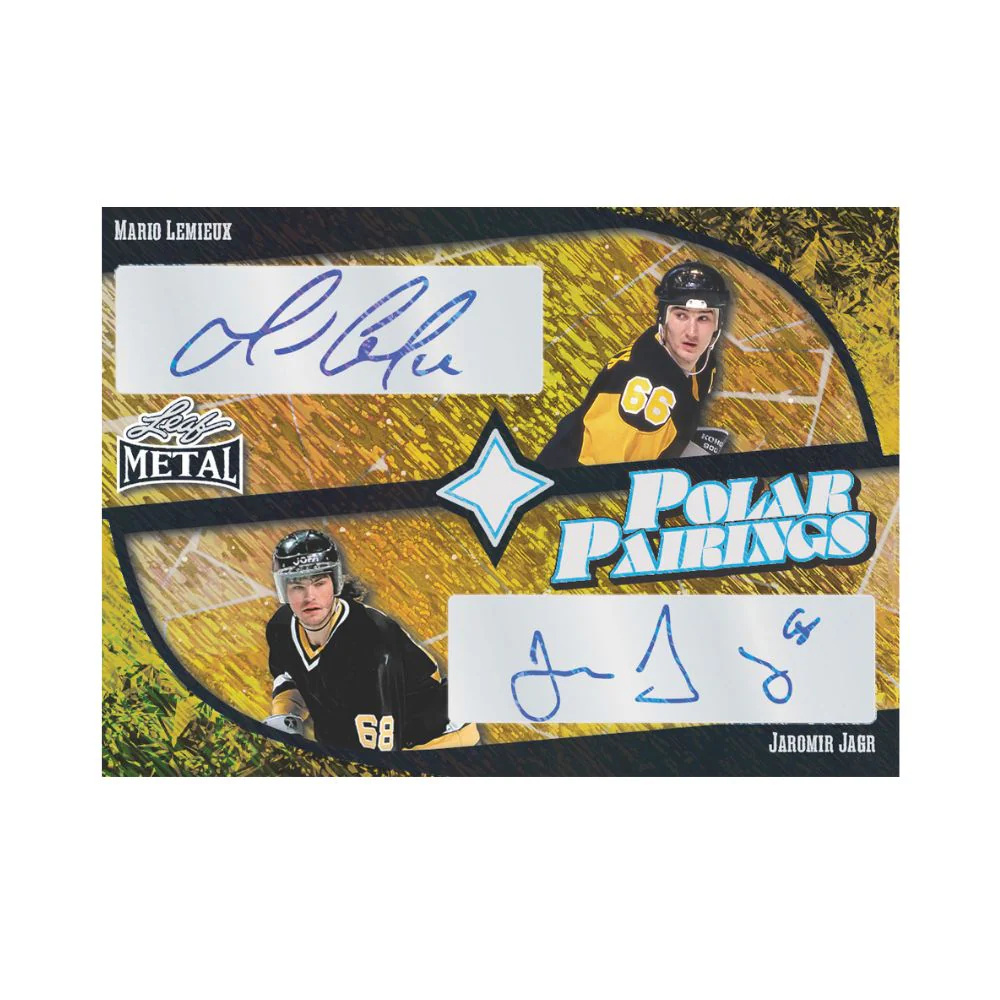 2025 Leaf Metal Hockey Legends Hobby Box - Image 2