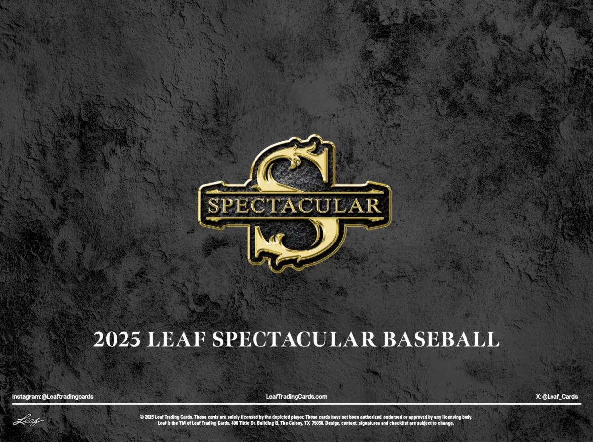 2025 Leaf Spectacular Baseball Hobby Box - Image 2