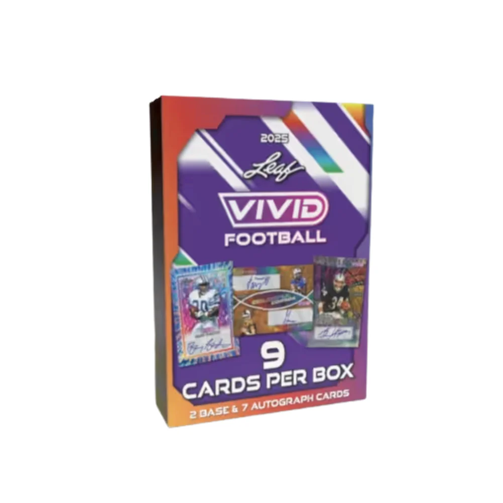 2025 Leaf Vivid Football Hobby Box