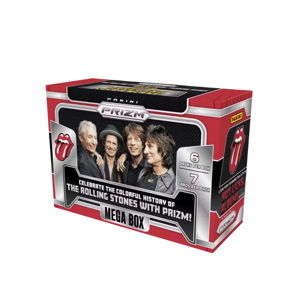 2025 Panini Prizm The Rolling Stones Hobby Mega Box