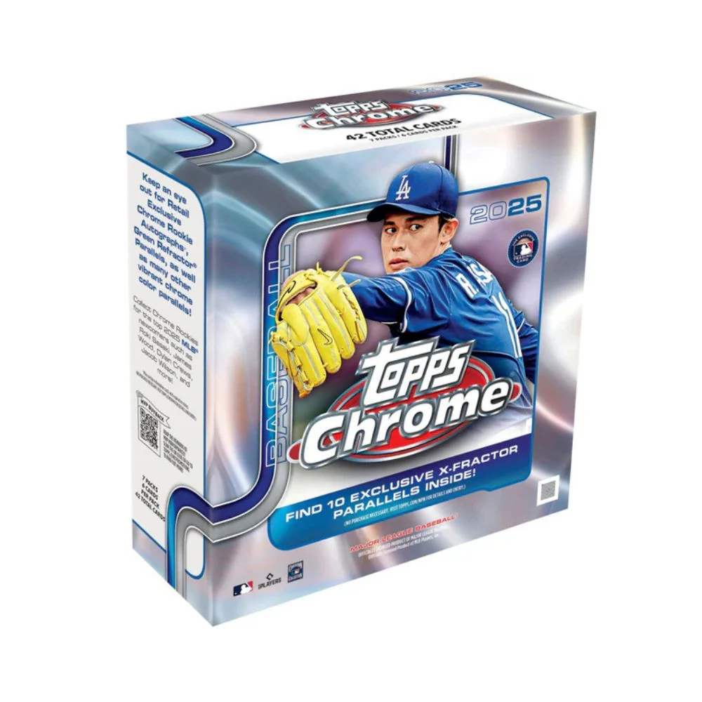 2025 Topps Chrome Baseball Mega Box