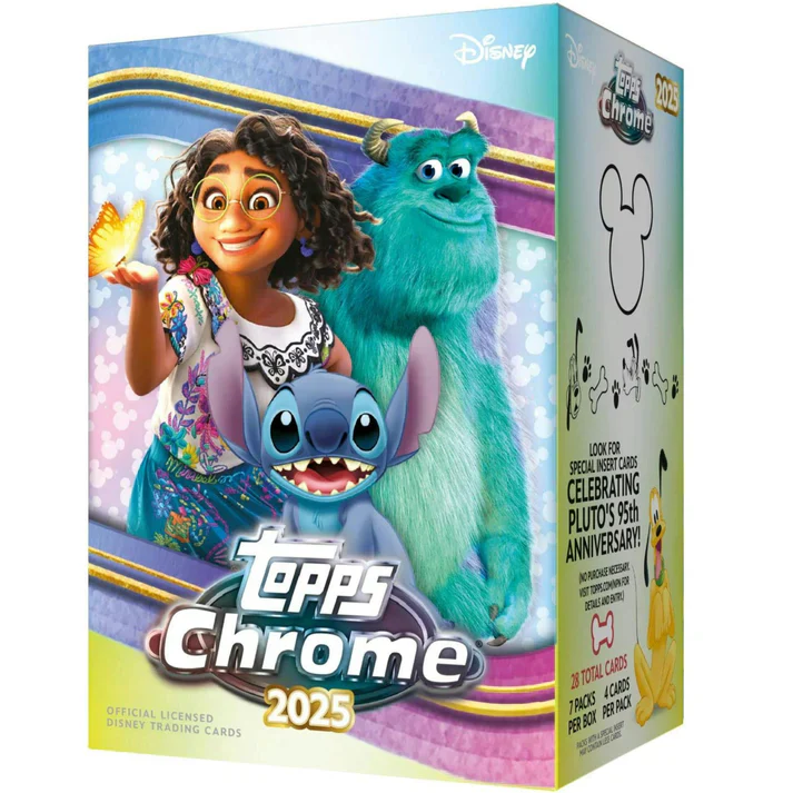 2025 Topps Chrome Disney Blaster Value Box