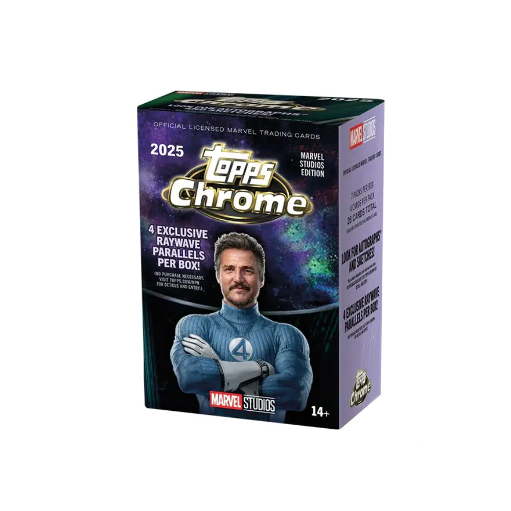 2025 Topps Chrome Marvel Studios Blaster Box