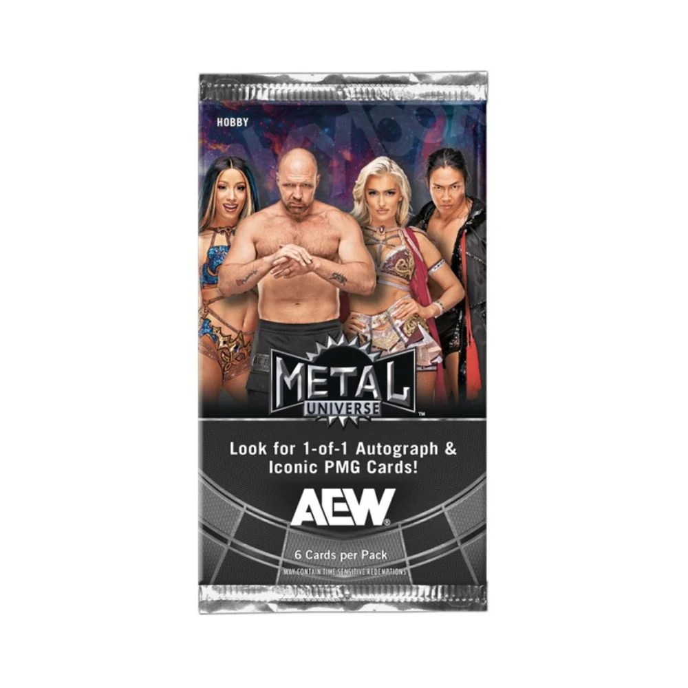 2025 Upper Deck AEW All Elite Wrestling Metal Universe Hobby Box - Image 2