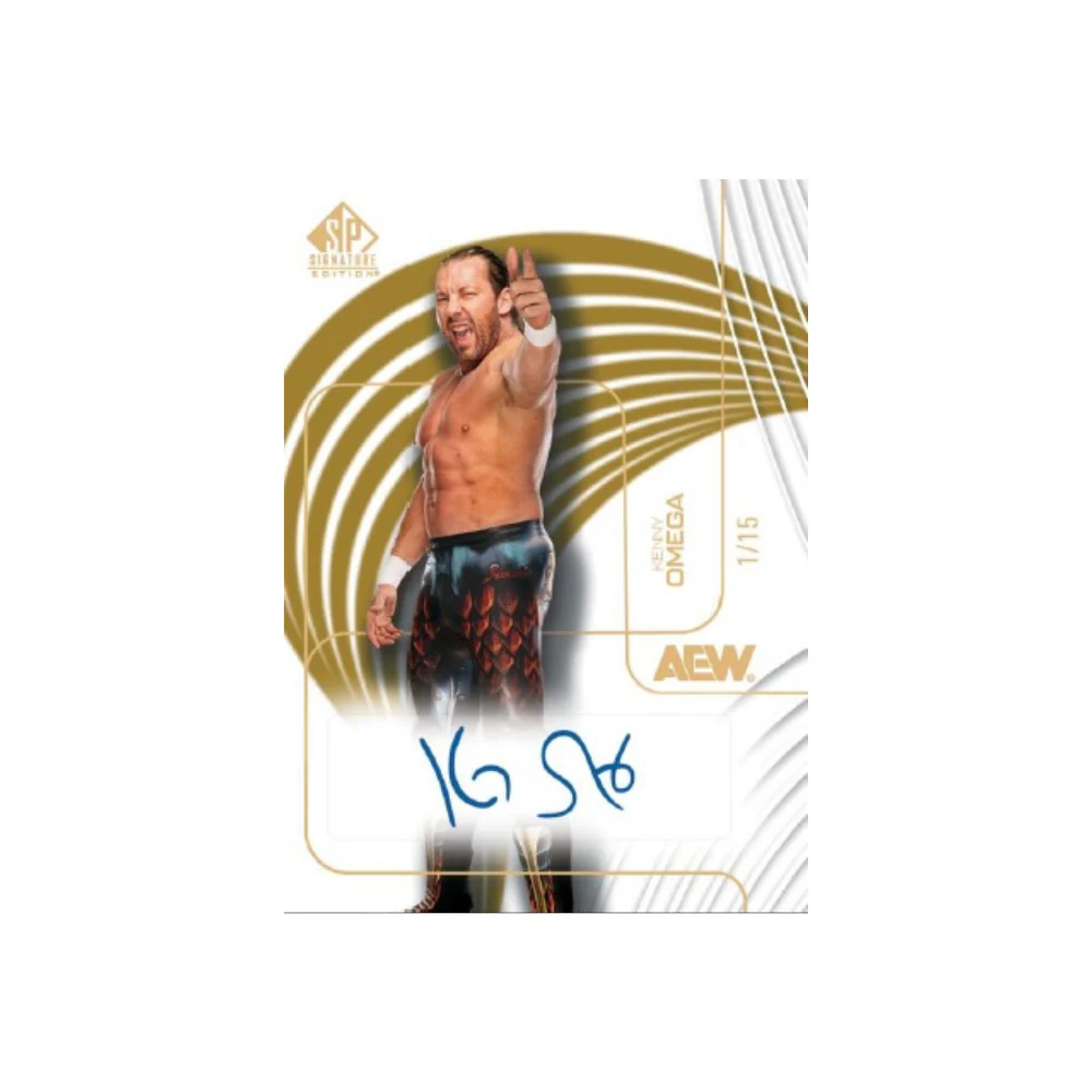 2025 Upper Deck AEW All Elite Wrestling SP Signature Edition Hobby Box - Image 9