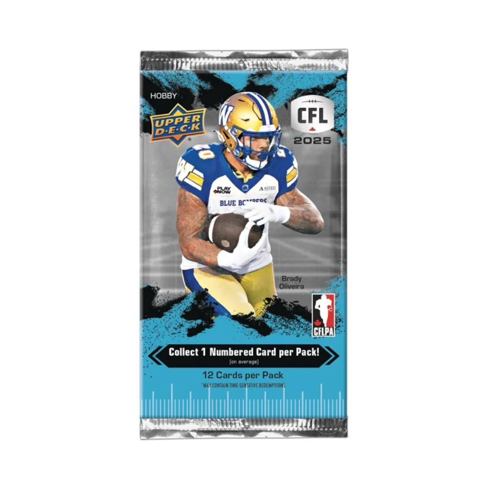 2025 Upper Deck CFL Football Hobby Box - Image 2