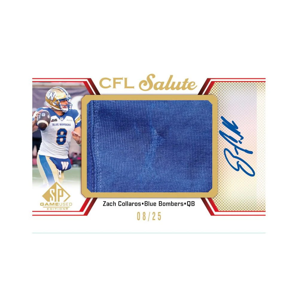 2025 Upper Deck SP Game Used CFL Football Hobby Box - Image 5