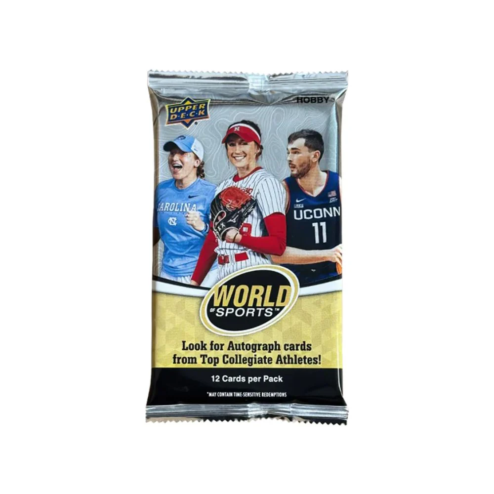 2025 Upper Deck World of Sports Volume 1 Hobby Box - Image 2