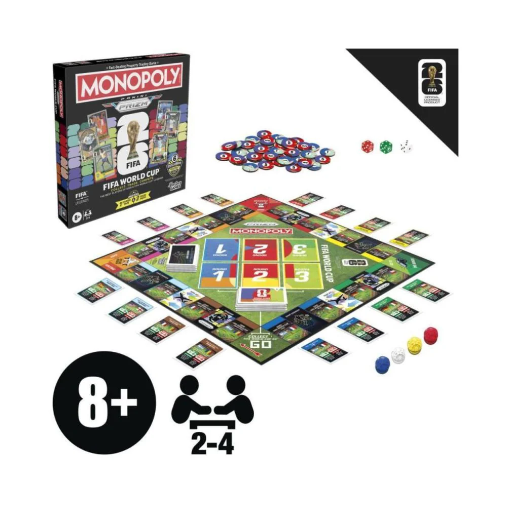 2026 Panini Prizm Soccer Monopoly Game - Image 2