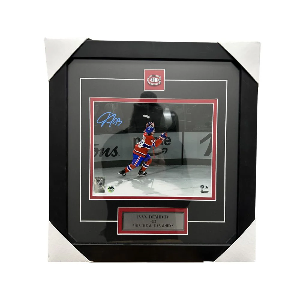 Cadre Photo De Hockey Autographié - Ivan Demidov (16 x 17) - Image 3