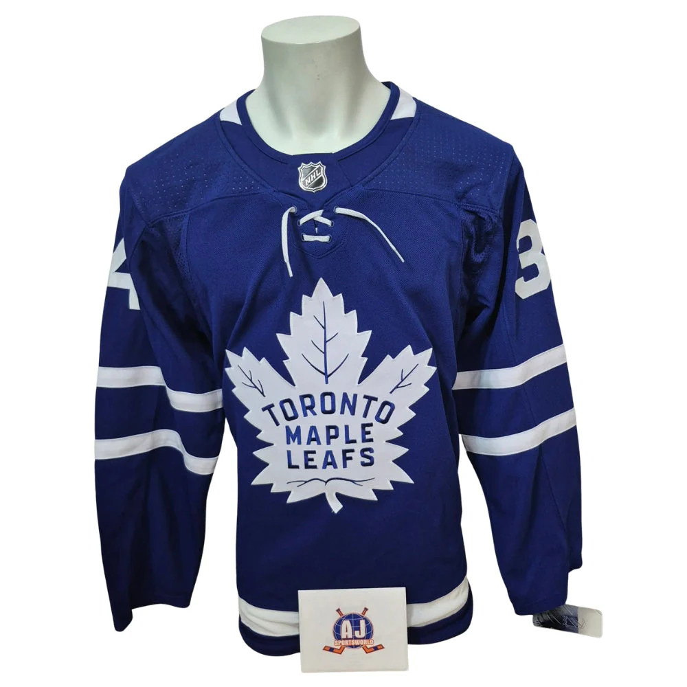 Chandail officiel Adidas signé - Auston Matthews domicile AJs coa - Image 2