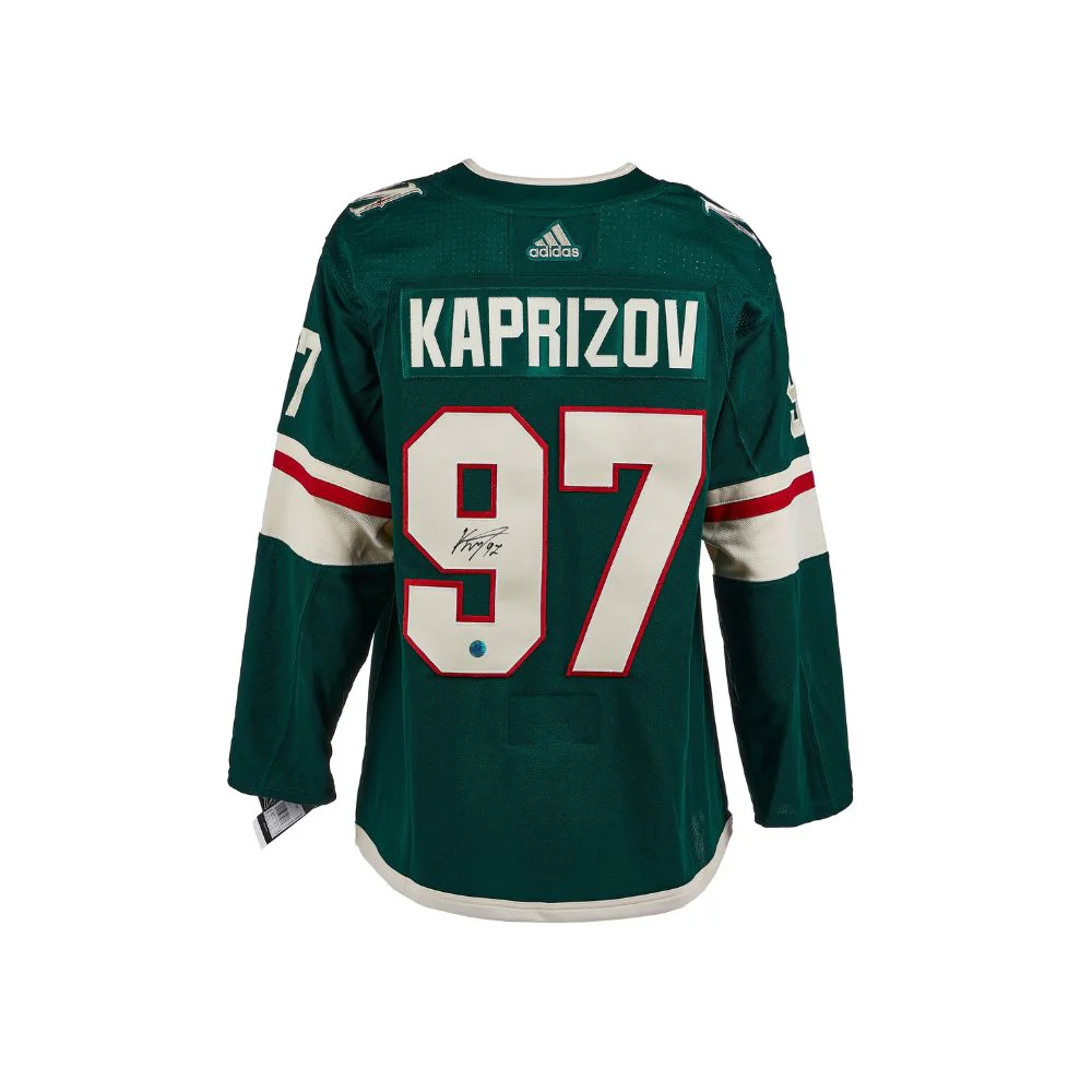 Chandail Officiel Autographié Adidas - Kirill Kaprizov