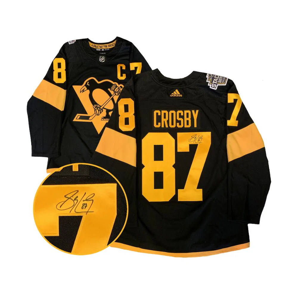 Chandail Officiel Autographié Adidas - Sidney Crosby
