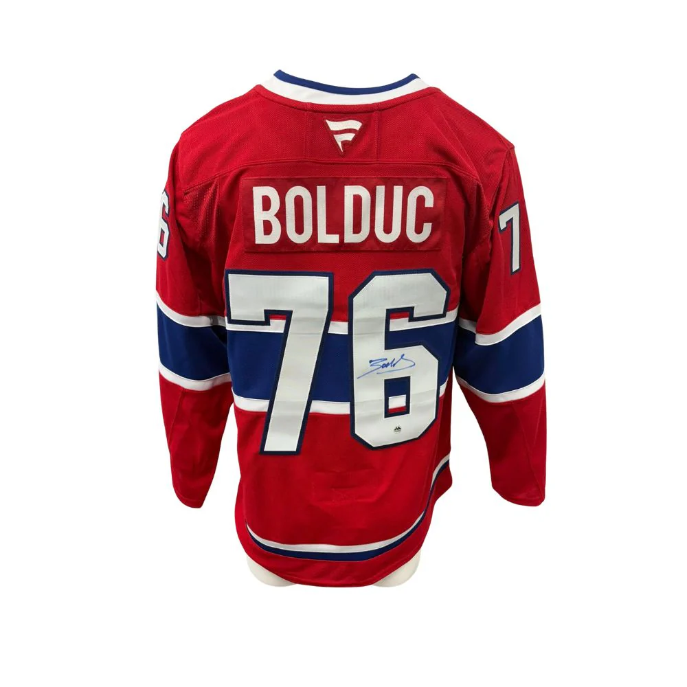 Chandail Officiel Autographié Fanatics - Zach Bolduc
