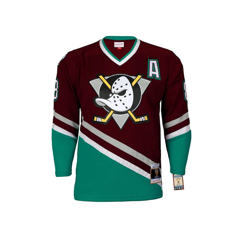 Chandail Officiel Autographié Retro Mitchell & Ness - Teemu Selanne - Image 2