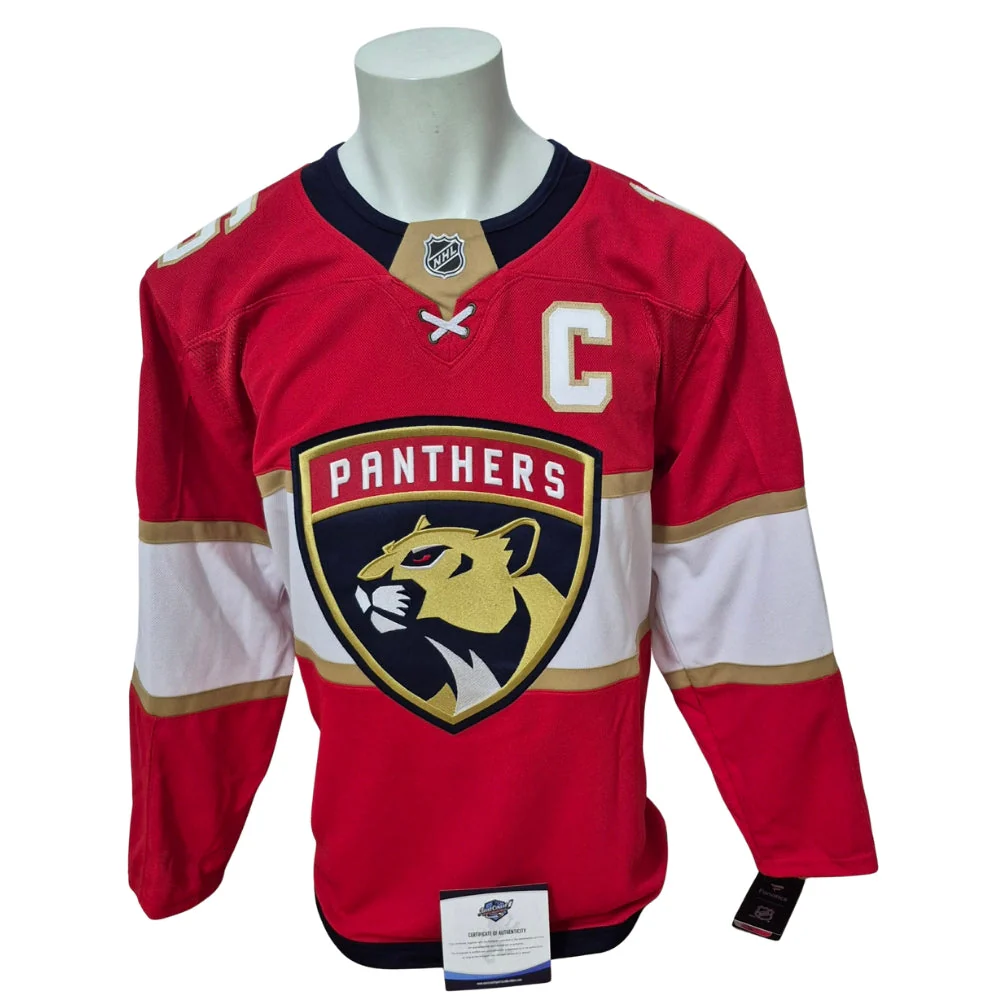 Chandail officiel Fanatics Premium signé - Alexander Barkov domicile East coast coa - Image 2