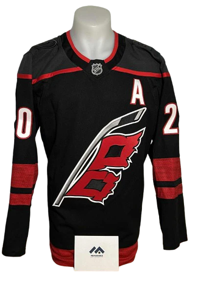 Chandail officiel Fanatics Premium signé - Sebastian Aho 3rd Memorable coa - Image 2