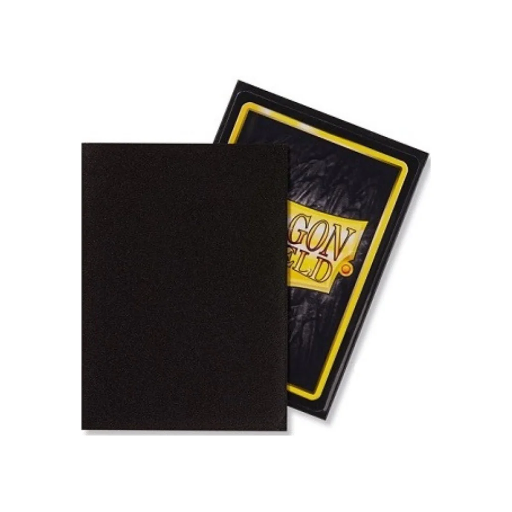Dragon Shield - Standard Size Sleeves - Black Matte - 100ct - Image 2