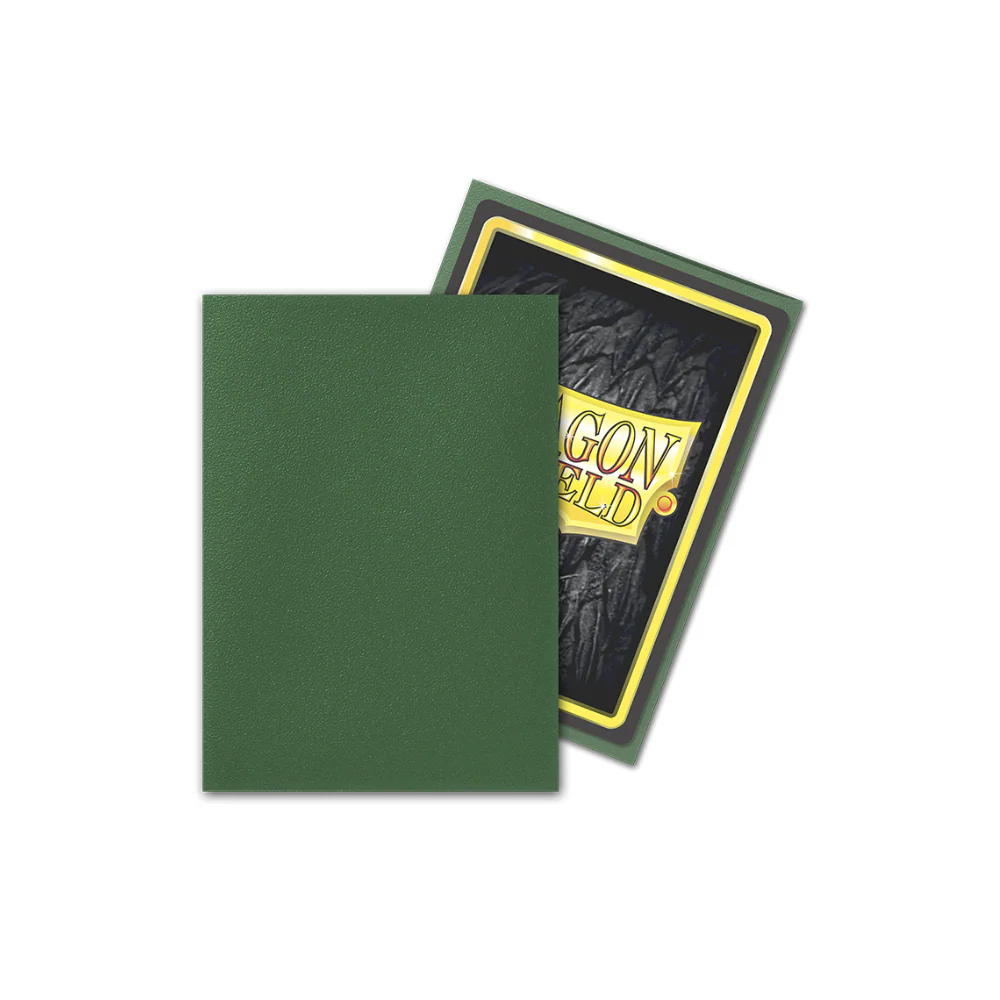 Dragon Shield - Standard Size Sleeves - Forest Green Matte - 100ct - Image 2