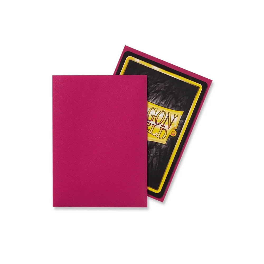 Dragon Shield - Standard Size Sleeves - Magenta Matte - 100ct - Image 2