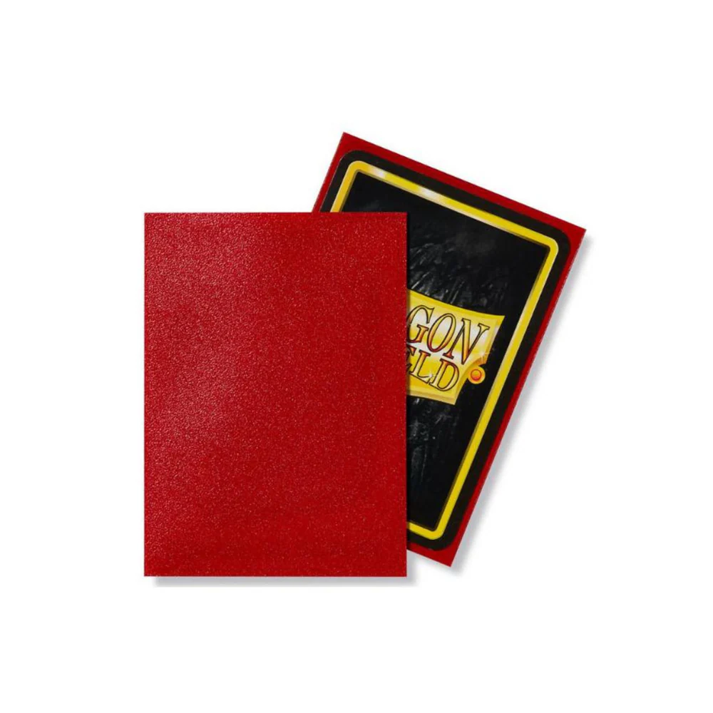 Dragon Shield - Standard Size Sleeves - Ruby Matte - 100ct - Image 2