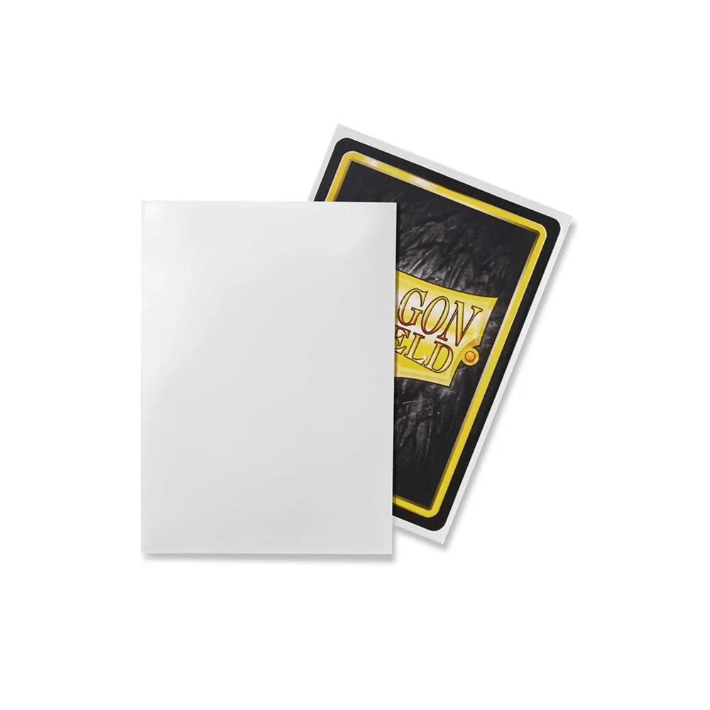 Dragon Shield - Standard Size Sleeves - White Classic - 100ct - Image 2
