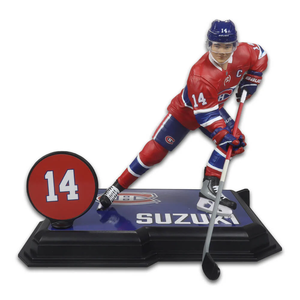Figurine de 7 po de la LNH - Nick Suzuki (Montréal Canadiens) - Image 2