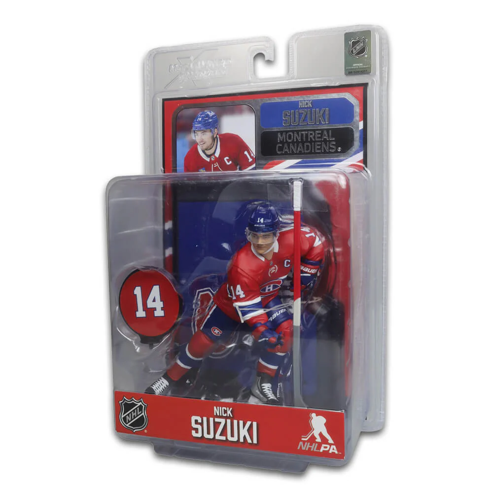 Figurine de 7 po de la LNH - Nick Suzuki (Montréal Canadiens) - Image 3