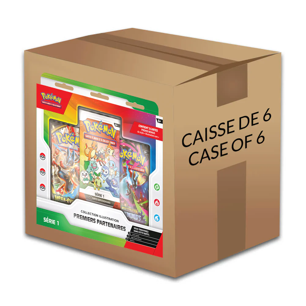 (Français) Pokémon - Collection Illustration Premiers Partenaires - Série 1 - Image 2