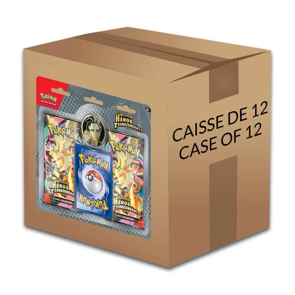 (Français) Pokémon - Méga Évolution Héros Transcendants - Blister de 2 Paquets - Image 3