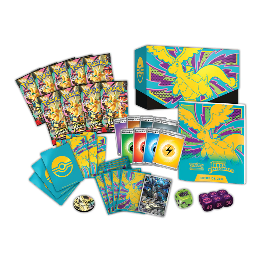 (Français) Pokémon - Méga Évolution Héros Transcendants - Coffret Dresseurs d'Élite - Image 2