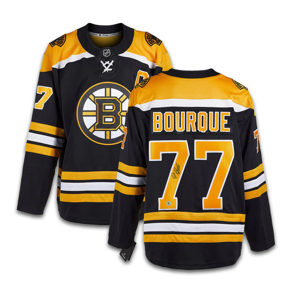 Jersey Fanatics Autographié par Raymond Bourque - Noir - Image 3