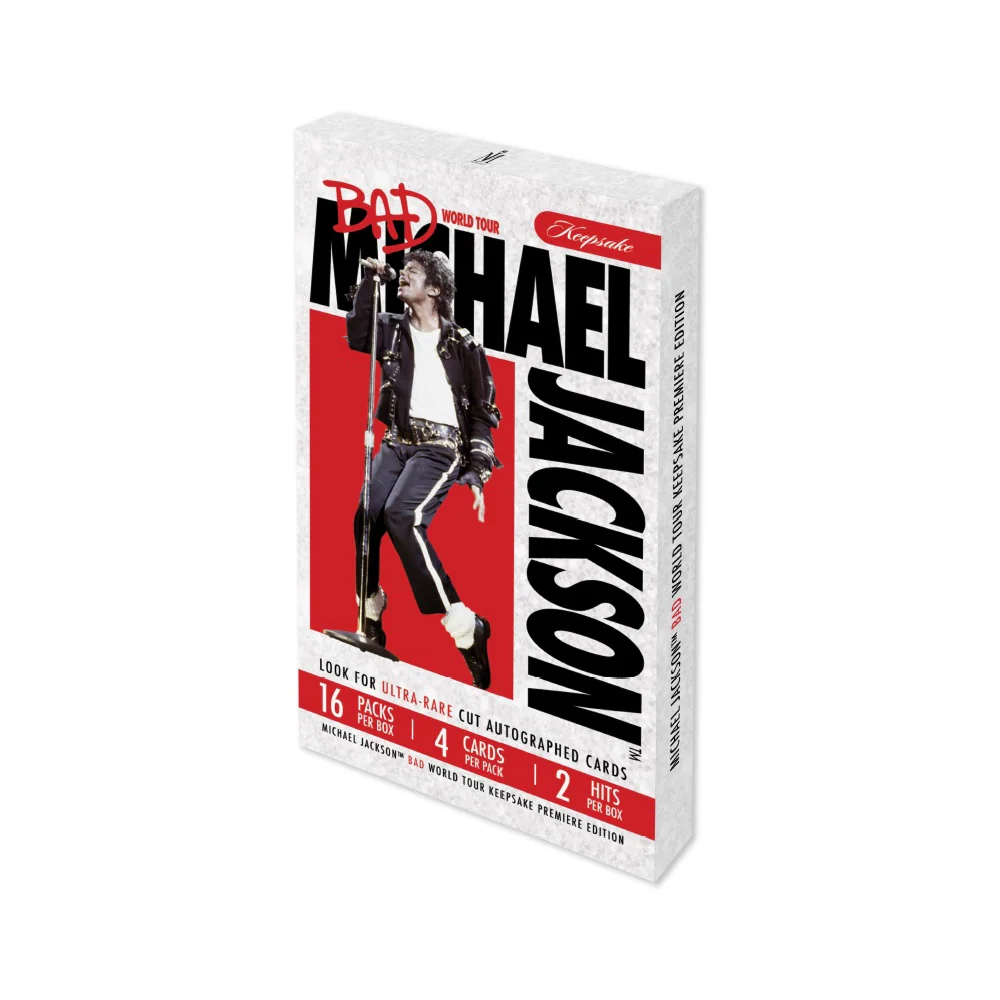 KEEPSAKE - MICHAEL JACKSON BAD WORLD TOUR - PREMIERE EDITION