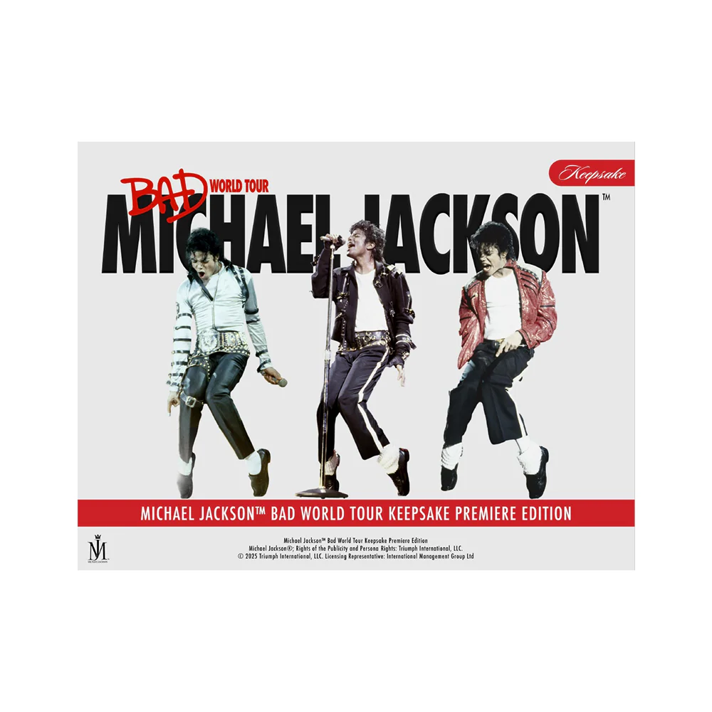 KEEPSAKE - MICHAEL JACKSON BAD WORLD TOUR - PREMIERE EDITION - Image 3